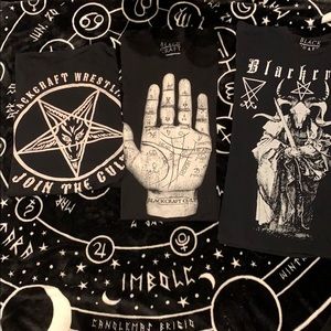 Black craft cult t shirt lot